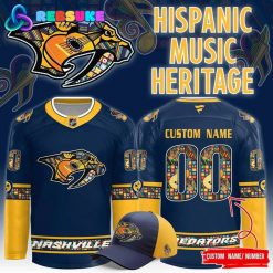 Nashville Predators 2025 Hispanic Music Heritage Jersey