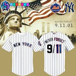 New York Mets x Yankees Never Forget 9/11 Premium Limited Jersey