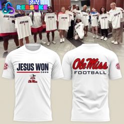 Ole Miss Rebels Football “Jesus Won” Limited Edition Shirt