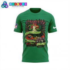 Philadelphia Eagles 2025 NFL Season Opener Green Shirt