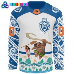 Reading Royals x Moana and Maui Custom Name Hockey Jersey