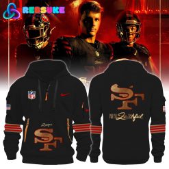 San Francisco 49ers x Faithful Rivalry 2025 Quarter Zip Hoodie