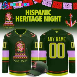Seattle Kraken x Hispanic Heritage Night 2025 Hockey Jersey
