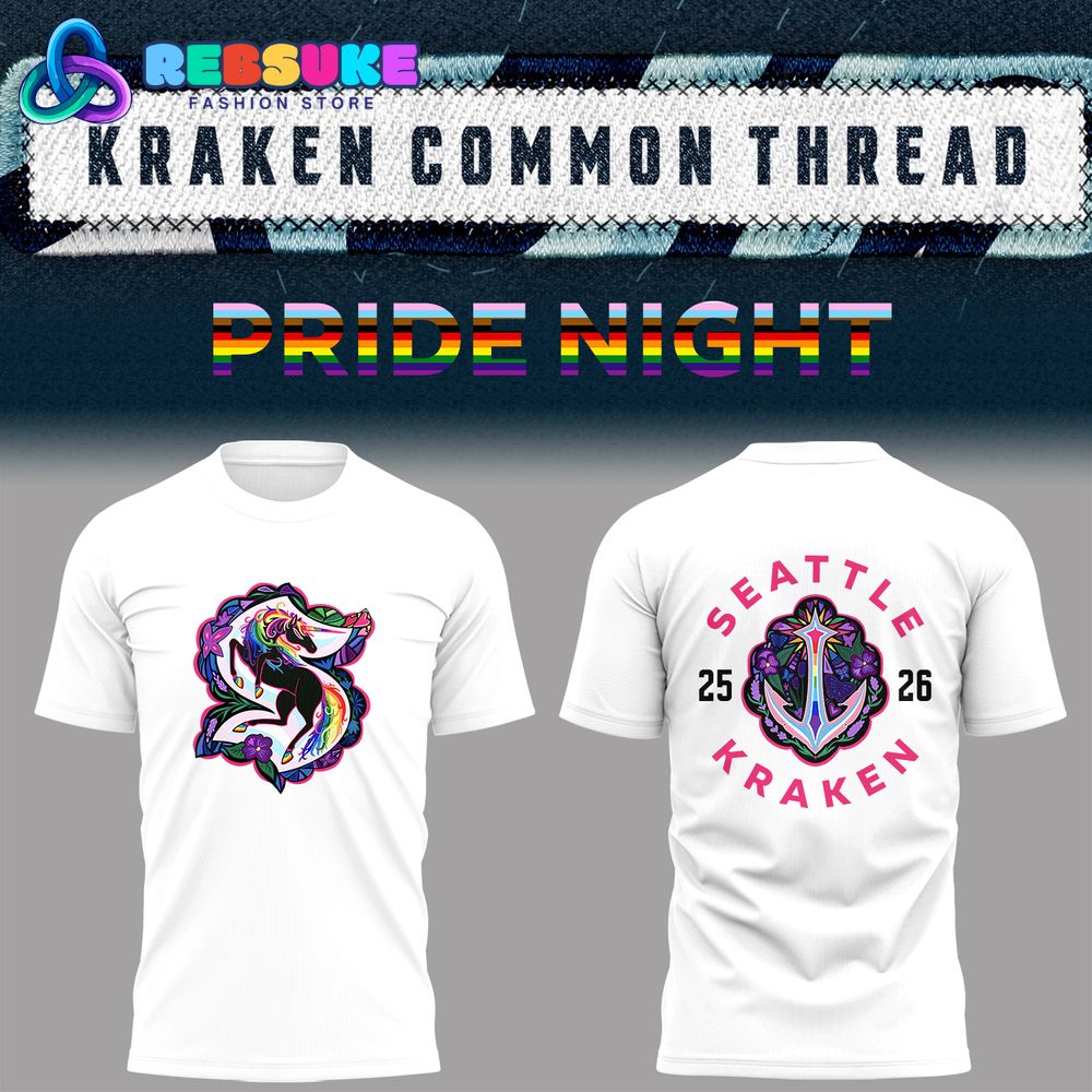 Seattle Kraken x Pride Night 2025 Limited Edition Shirt Seattle Kraken x Pride Night 2025 Limited Edition Shirt