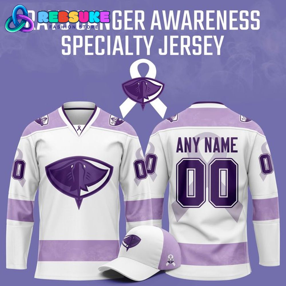 South Carolina Stingrays x Rays Cancer Awareness 2025 Hockey Jersey