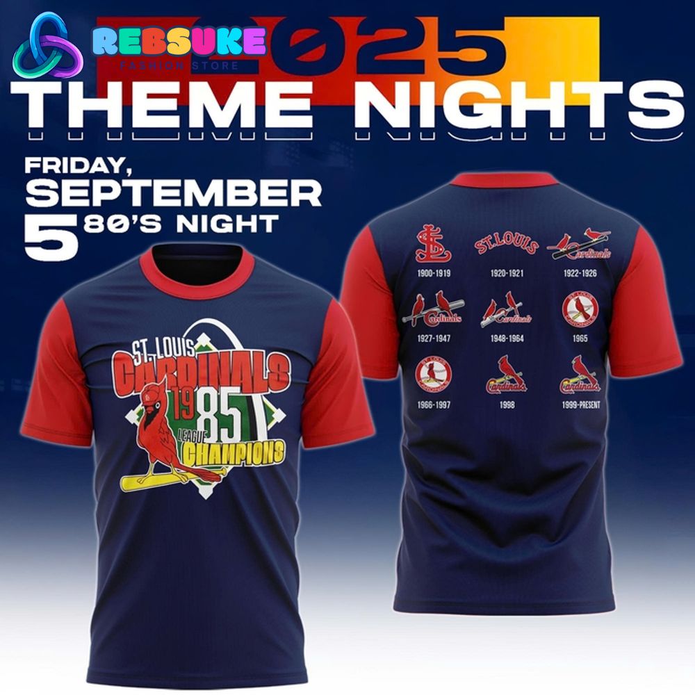 St. Louis Cardinals 80's Night Limited Edition Shirt St. Louis Cardinals 80's Night Limited Edition Shirt