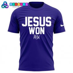 TCU Horned Frogs Football x Jesus Won Limited Edition Shirt 2025