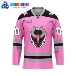 Birmingham Bulls x Pink in the Rink 2025 Customized Hockey Jersey