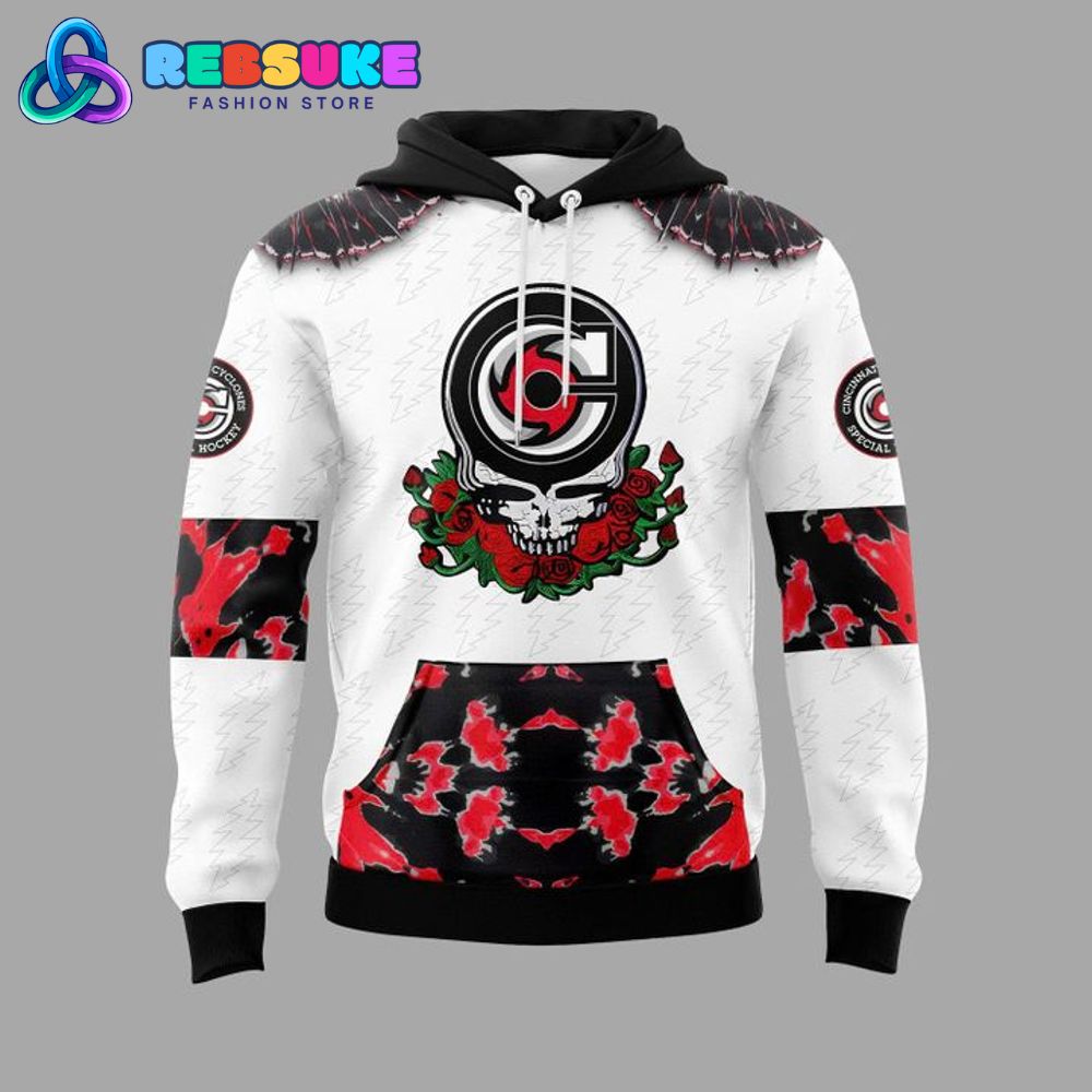Cincinnati Cyclones Grateful Dead Night Hoodie, Cap 2025 Cincinnati Cyclones Grateful Dead Night Hoodie, Cap 2025