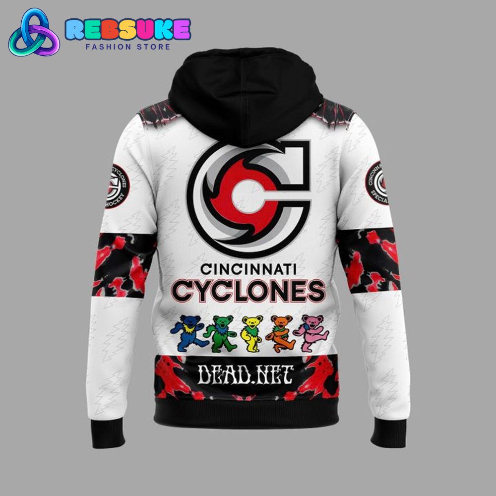 Cincinnati Cyclones Grateful Dead Night Hoodie, Cap 2025 Cincinnati Cyclones Grateful Dead Night Hoodie, Cap 2025