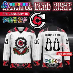 Cincinnati Cyclones x Grateful Dead Night Hockey Jersey 2025