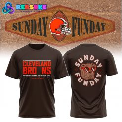 Cleveland Browns Sunday Funday Bulldog Limited Edition Shirt
