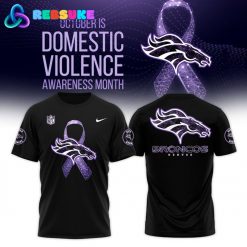Denver Broncos Domestic Violence Awareness Month Shirt 2025