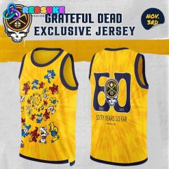 Denver Nuggets x 2025 Grateful Dead Night Basketball Jersey