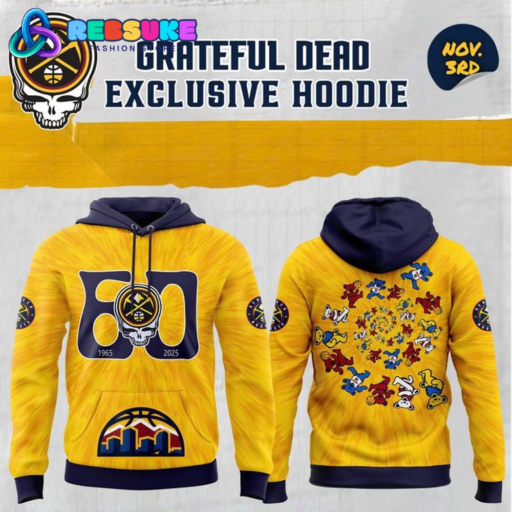 Denver Nuggets x 2025 Grateful Dead Night Special Hoodie