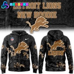 Detroit Lions New Camo 2025-2026 Limited Edition Hoodie