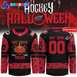 Detroit Red Wings 2025 Halloween Night Hockey Jersey