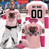 Birmingham Bulls x Pink in the Rink 2025 Customized Hockey Jersey
