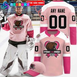 Hershey Bears x Pink in the Rink 2025 Customized Hockey Jersey