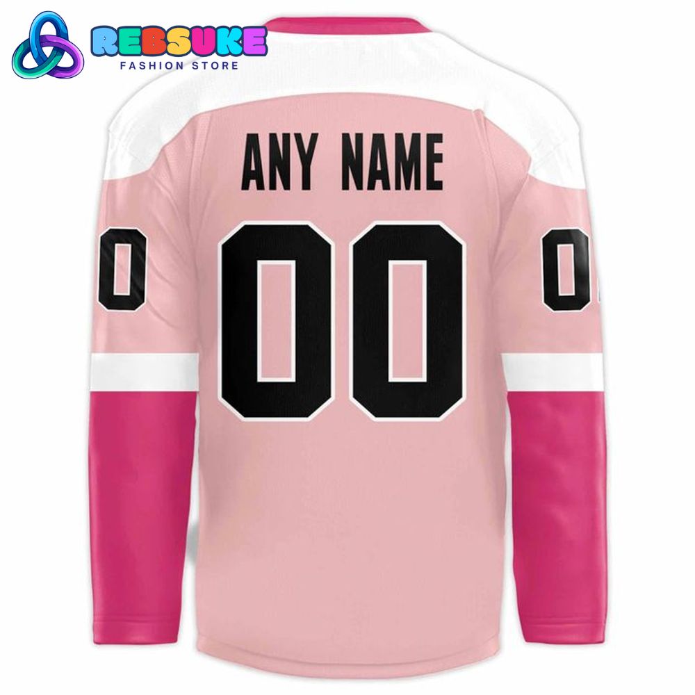 Hershey Bears x Pink in the Rink 2025 Customized Hockey Jersey