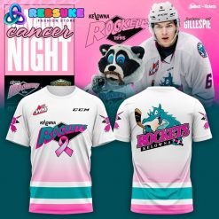 Kelowna Rockets “Paint The Rink Pink” 2025-2026 Shirt