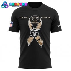 Las Vegas Raiders ”U.S. Navy Cold War Veteran” Shirt 2025