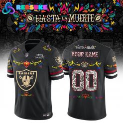 Las Vegas Raiders x Hasta la Muerte 2025 Football Jersey
