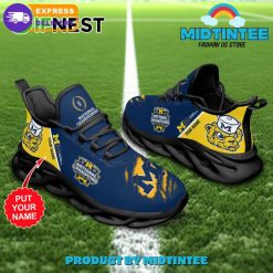 Michigan Wolverines Go Blue Football Customized Max Soul Shoes