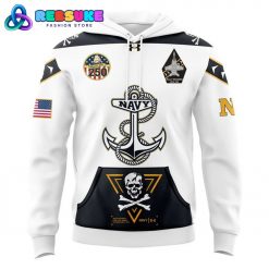Navy Midshipmen Football Navy 250th Birthday Celebration Night 2025 Hoodie