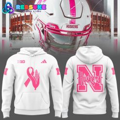Nebraska Cornhuskers x Breast Cancer Month 2025 Hoodie