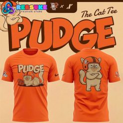 Orange BGSU Football Pudge The Cat Shirt