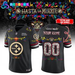 Pittsburgh Steelers x Hasta la Muerte 2025 Football Jersey