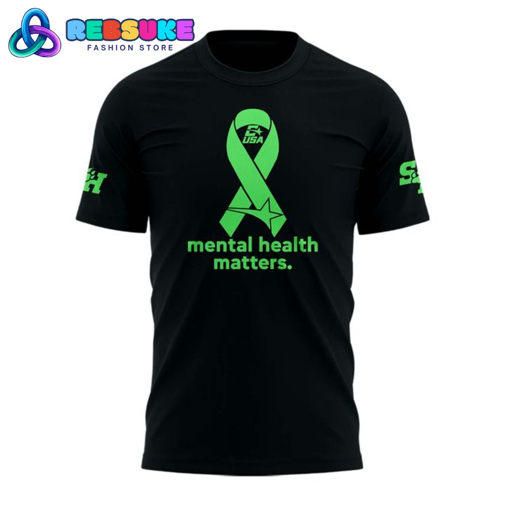 Sam Houston Football Green Out for Mental Health Shirt Sam Houston Football Green Out for Mental Health Shirt