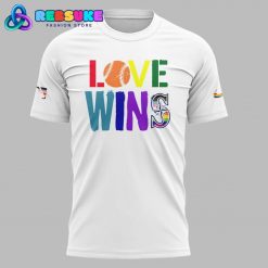 Seattle Mariners 2025 Spirit Day “Love Wins” Shirt