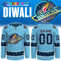 Vancouver Canucks x 2025 Diwali Night Hockey Jersey