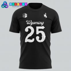 Wyoming Cowboys Dark Mode Black Special Shirt 2025