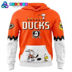 Anaheim Ducks x Peanuts Night Special Hoodie, Cap 2025