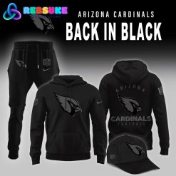 Arizona Cardinals 2025 Back In Black Limited Edition Hoodie Set