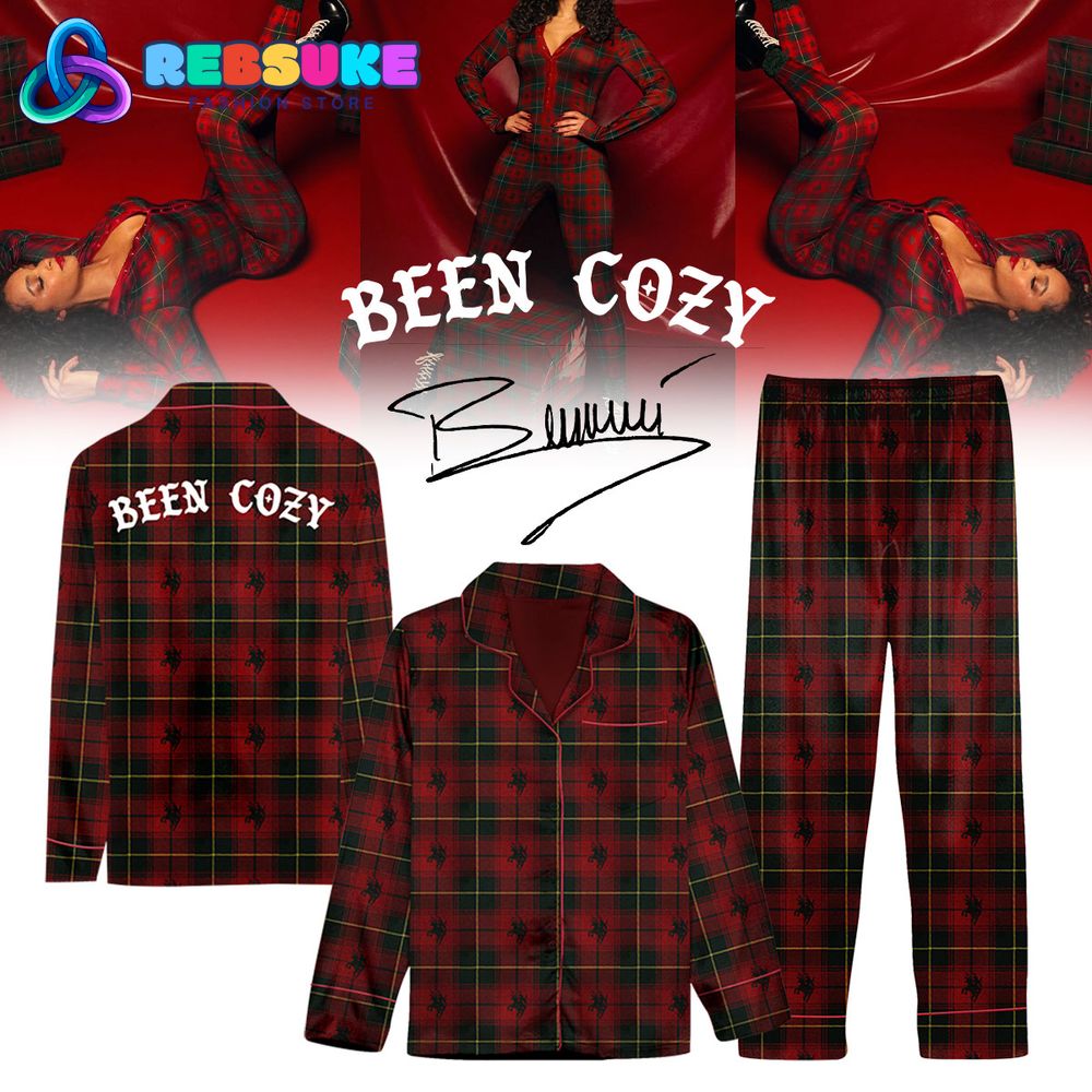 Beyoncé “Been Cozy” Plaid Pajama Set