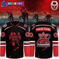 Birmingham Bulls x Stranger Things 5 Hockey Jersey 2025