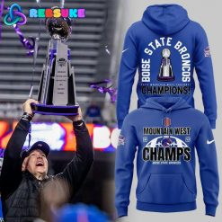Boise State Broncos Championship Mountain West Conference Hoodie 2025