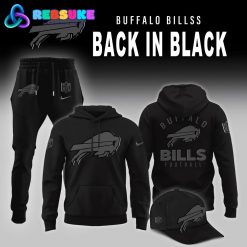 Buffalo Bills 2025 Back In Black Limited Edition Hoodie Set
