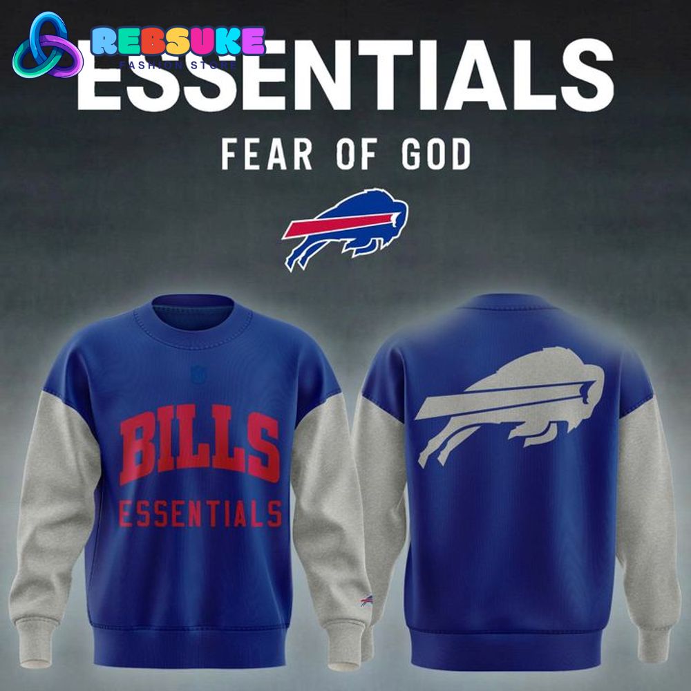 Buffalo Bills x Essentials Fear of God Sweatshirt Buffalo Bills x Essentials Fear of God Sweatshirt