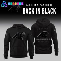 Carolina Panthers 2025 Back In Black Limited Edition Hoodie Set