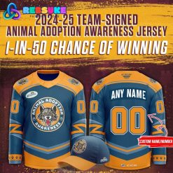 Chicago Wolves Animal Adoption Awareness Hockey Jersey 2025
