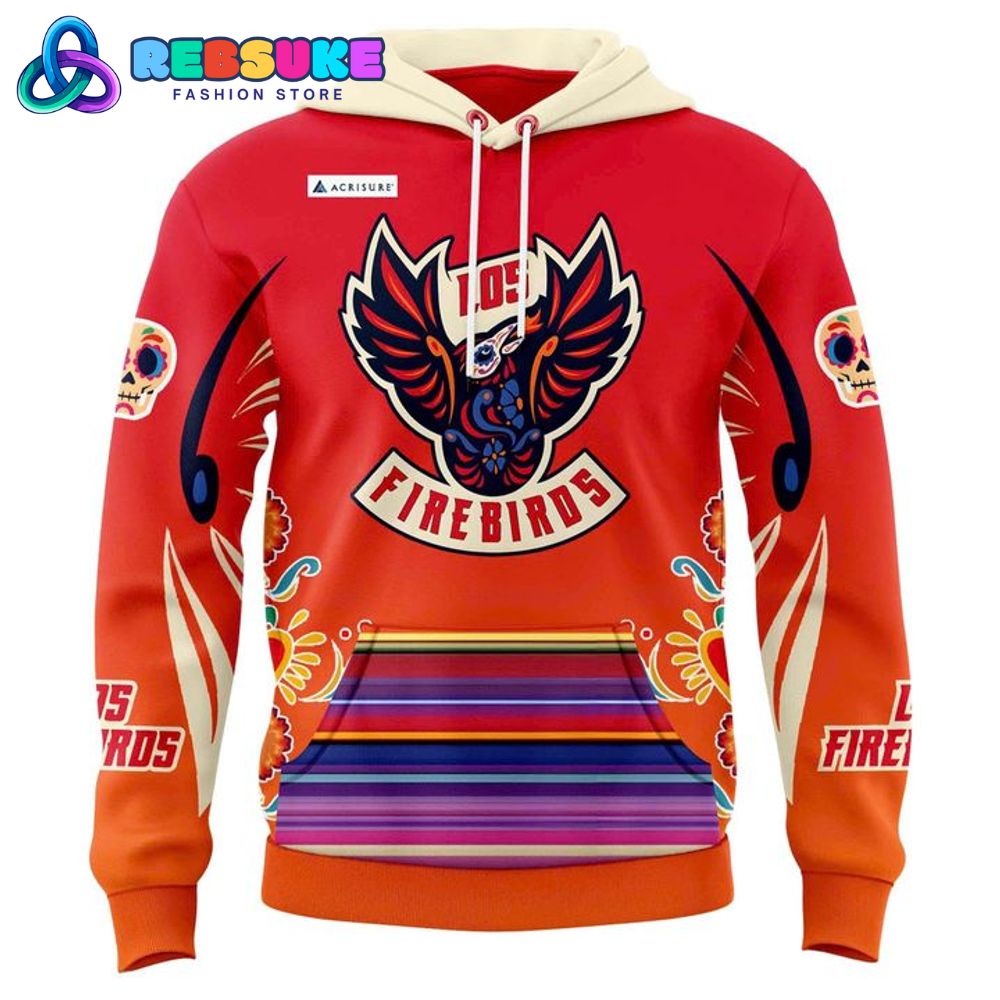 Coachella Valley Firebirds ''Día de Los Muertos'' Hoodie, Cap 2025 Coachella Valley Firebirds ''Día de Los Muertos'' Hoodie, Cap 2025