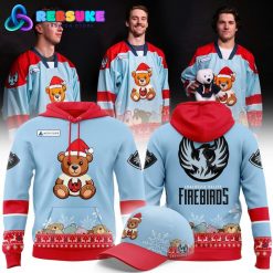 Coachella Valley Firebirds ”Teddy Bear Toss” Hoodie, Cap 2025 Coachella Valley Firebirds ”Teddy Bear Toss” Hoodie, Cap 2025