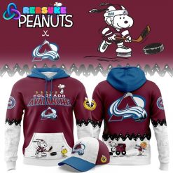 Colorado Avalanche x Peanuts Night Special Hoodie, Cap 2025 Colorado Avalanche x Peanuts Night Special Hoodie, Cap 2025