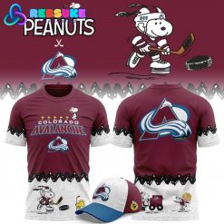 Colorado Avalanche x Peanuts Night Special Shirt 2025