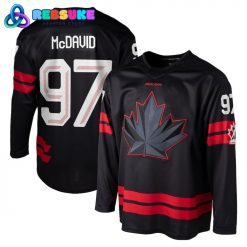 Connor McDavid Team Canada Black 2026 Olympic Hockey Jersey